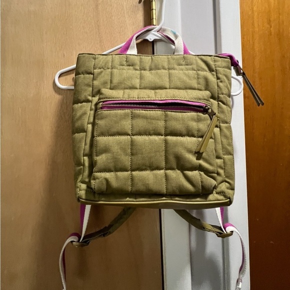 Paxton Backpack - Universal Thread.  Green and purple - Picture 2 of 2